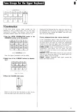 Preview for 9 page of Yamaha Electone FS-50 User Manual