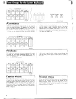 Preview for 14 page of Yamaha Electone FS-70 Manual