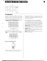 Предварительный просмотр 9 страницы Yamaha Electone FX-20 Manual