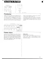 Предварительный просмотр 15 страницы Yamaha Electone FX-20 Manual