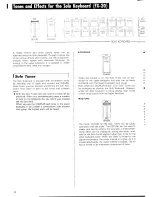 Предварительный просмотр 16 страницы Yamaha Electone FX-20 Manual