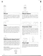 Предварительный просмотр 20 страницы Yamaha Electone FX-20 Manual