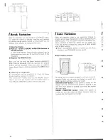 Предварительный просмотр 22 страницы Yamaha Electone FX-20 Manual