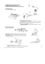 Предварительный просмотр 10 страницы Yamaha Electone HX-5 Assembling Instruction Manual