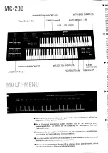 Предварительный просмотр 3 страницы Yamaha Electone MC-200 User Manual