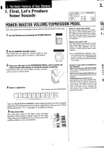 Предварительный просмотр 6 страницы Yamaha Electone MC-200 User Manual