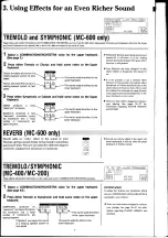 Предварительный просмотр 11 страницы Yamaha Electone MC-200 User Manual