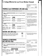 Предварительный просмотр 11 страницы Yamaha Electone MC-600 Manual