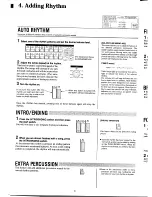 Предварительный просмотр 12 страницы Yamaha Electone MC-600 Manual