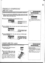 Предварительный просмотр 9 страницы Yamaha Electone ME-15A User Manual