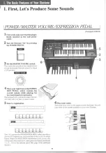 Предварительный просмотр 8 страницы Yamaha Electone ME-30 User Manual