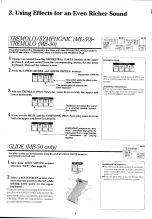 Предварительный просмотр 11 страницы Yamaha Electone ME-30 User Manual