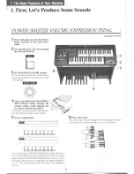 Preview for 8 page of Yamaha Electone ME-50 Manual