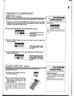 Предварительный просмотр 9 страницы Yamaha Electone ME-55A Manual