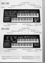 Предварительный просмотр 2 страницы Yamaha Electone MR-500 User Manual