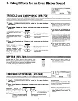 Preview for 11 page of Yamaha Electone MR-700 Manual