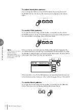 Предварительный просмотр 72 страницы Yamaha Electone STAGEA ELB-02 Owner'S Manual