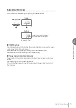 Предварительный просмотр 73 страницы Yamaha Electone STAGEA ELB-02 Owner'S Manual