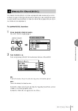 Предварительный просмотр 85 страницы Yamaha Electone STAGEA ELB-02 Owner'S Manual