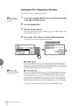 Предварительный просмотр 176 страницы Yamaha Electone STAGEA ELB-02 Owner'S Manual