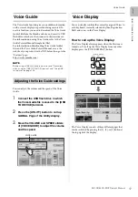 Preview for 17 page of Yamaha Electone STAGEA ELC-02 Owner'S Manual