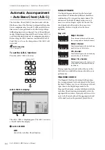 Preview for 64 page of Yamaha Electone STAGEA ELC-02 Owner'S Manual