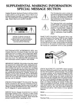 Preview for 2 page of Yamaha Electone US-1 Owner'S Manual