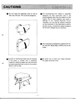 Предварительный просмотр 3 страницы Yamaha Electric Grand CP-70M Owner'S Manual