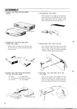 Preview for 4 page of Yamaha Electric Grand CP-80 Operating Manual