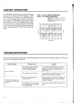 Preview for 14 page of Yamaha EM-1620 Operation Manual