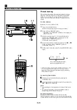 Предварительный просмотр 34 страницы Yamaha EM-202VCD Owner'S Manual