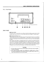 Предварительный просмотр 6 страницы Yamaha EM-95 Operating Manual