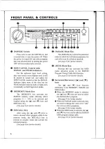 Предварительный просмотр 8 страницы Yamaha EMP100 Operation Manual