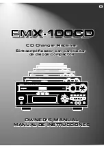 Preview for 1 page of Yamaha EMX-100CD Owner'S Manual