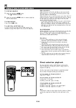 Предварительный просмотр 22 страницы Yamaha EMX-100CD Owner'S Manual