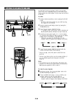 Предварительный просмотр 38 страницы Yamaha EMX-100CD Owner'S Manual