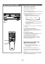 Предварительный просмотр 42 страницы Yamaha EMX-100CD Owner'S Manual