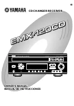 Yamaha EMX-120CD Owner'S Manual preview