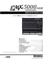 Yamaha EMX 5000-12 Service Manual предпросмотр