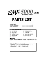 Предварительный просмотр 54 страницы Yamaha EMX 5000-12 Service Manual