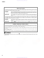 Preview for 2 page of Yamaha EMX 600 Service Manual