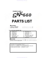 Preview for 29 page of Yamaha EMX 600 Service Manual