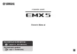 Preview for 1 page of Yamaha EMX5 Owner'S Manual