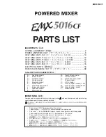 Предварительный просмотр 24 страницы Yamaha EMX5016CF Service Manual