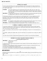 Предварительный просмотр 2 страницы Yamaha EMX512SC Service Manual