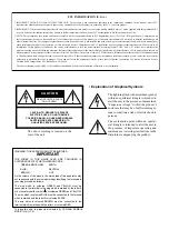 Preview for 4 page of Yamaha EMX62M Owner'S Manual