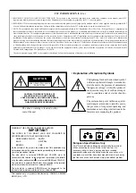 Preview for 4 page of Yamaha EMX66M Owner'S Manual