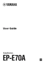 Preview for 1 page of Yamaha EP-E70A User Manual