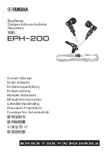 Preview for 1 page of Yamaha EPH-200 Owner'S Manual