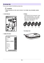Preview for 3 page of Yamaha EPH-200 Owner'S Manual